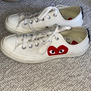Comme Des Garçons Play x Converse sneakers!